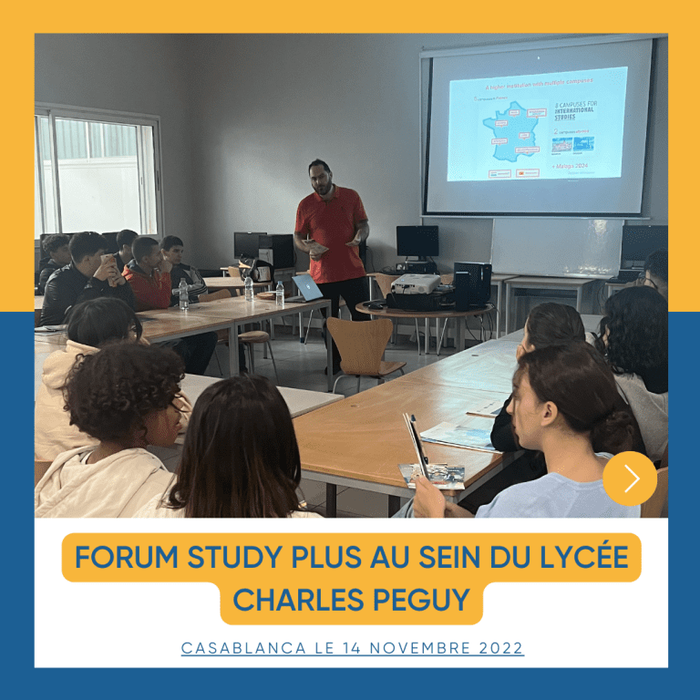 Forum pour les études en France Study Plus