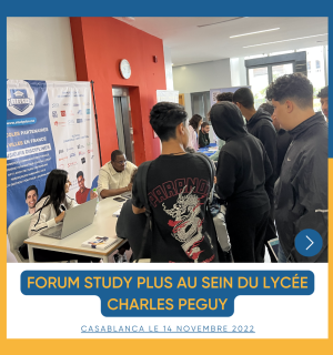 Forum pour les études en France Study Plus